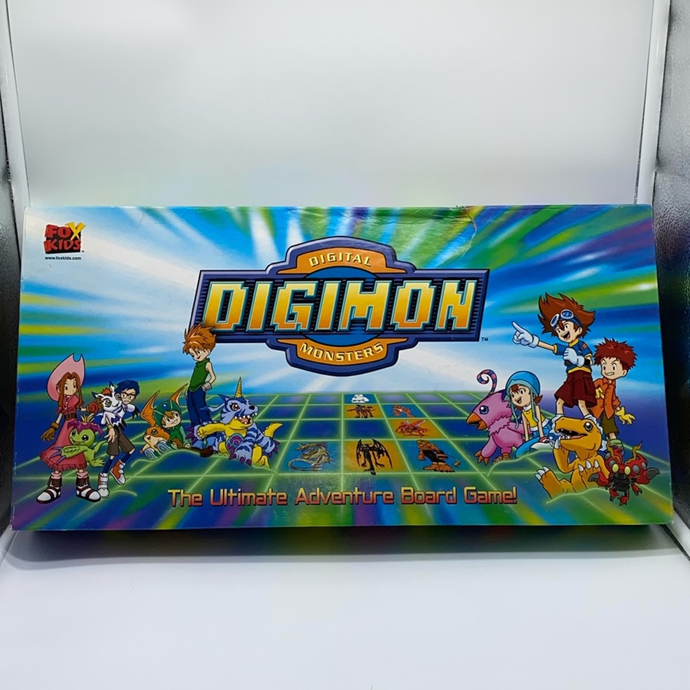 Digimon Digital Monsters The Ultimate Adventure Board Game Vintage